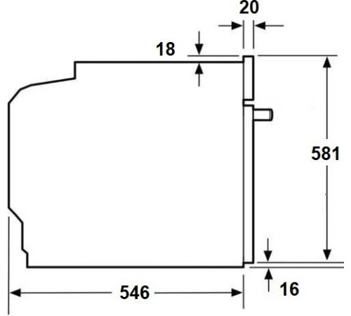 Электрический духовой шкаф Schtoff Decor 1200