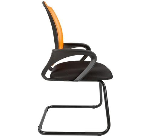 Кресло CHAIRMAN 696 V черный/оранжевый