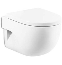 Унитаз подвесной Roca Meridian-N 7346248000 + ZRU9307606 сиденье с микролифтом