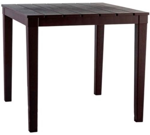 Стол Элластик-Пласт Прованс Квадратный 80x80x70 шоколадный
