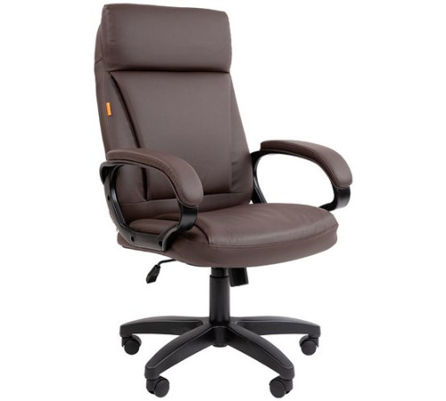 Офисное кресло CHAIRMAN 794 LT экокожа, коричневый