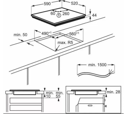Варочная панель Electrolux EIS62453
