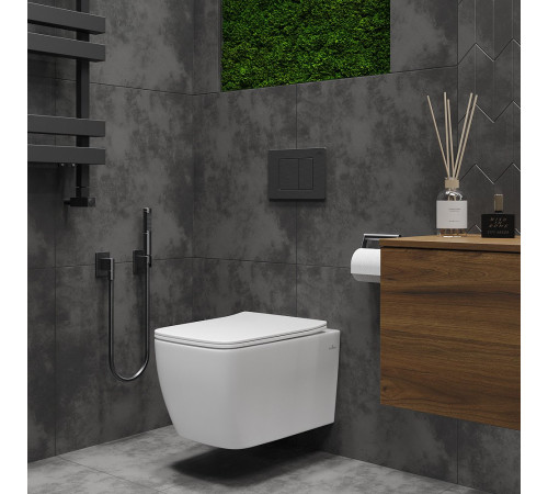 Унитаз подвесной Roxen Cube Tornado 530135-01