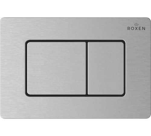 Унитаз подвесной Roxen Royal Matt в комплекте с инсталляцией StounFix Dual Fresh 6 в 1 968301 кнопка: сатин