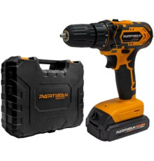 Дрель-шуруповерт Partisan AD-18.21B с 2-мя АКБ, кейс
