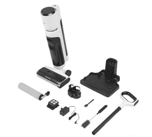 Вертикальный моющий пылесос Redmond Редмонд VH1312 белый