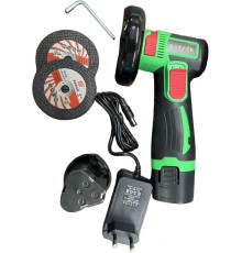 Угловая шлифмашина Zitrek AG 12 063-4401 с 2-мя АКБ