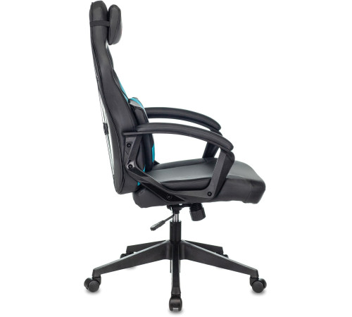 Кресло Zombie Driver черный/голубой