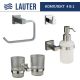 Набор аксессуаров для ванной Lauter 21SH6081 + 21SH6171 + 21SH6091 + 21SH6071 Chrome, 4 предмета