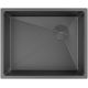 Кухонная мойка ZorG Zerox 54 U / IF Side SF Zurinox PVD Gunblack