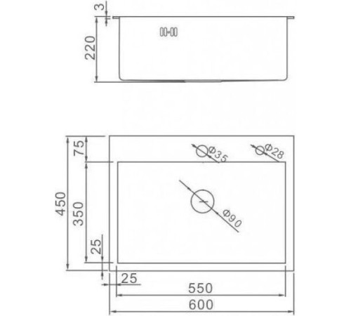 Кухонная мойка Wisent W36045В+W02B+WW405B