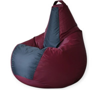 Кресло-мешок Mio Tesoro Груша Kombo XXL GF-130x85-BG бордовый