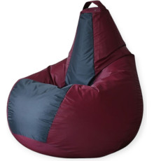 Кресло-мешок Mio Tesoro Груша Kombo XXL GF-130x85-BG бордовый