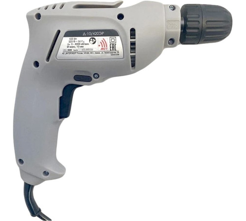 Безударная дрель Интерскол Д-10/420ЭР