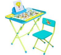 Детский стол Nika Пушистая азбука [КУ2/ПА]
