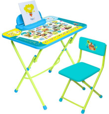 Детский стол Nika Пушистая азбука [КУ2/ПА]