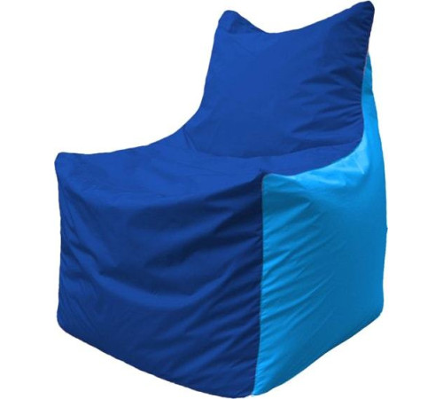 Кресло-мешок Flagman Фокс Ф2.1-129 синий/голубой