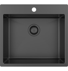 Кухонная мойка ZorG ZRN 5055 Premium PVD Gunblack