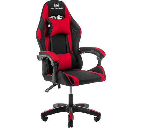 Игровое геймерское кресло Mio Tesoro Примо 8011 черный/красный