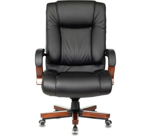 Кресло Бюрократ T-9925WALNUT черный