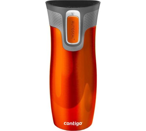 Термокружка Contigo West Loop 0.47л оранжевый