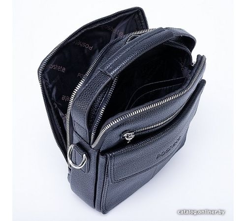Сумка через плечо Poshete 249-8136-3-BLK черный