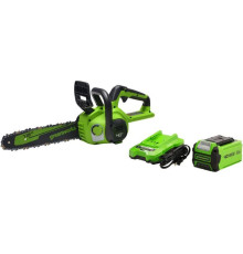 Аккумуляторная пила Greenworks G40CS30IIK4 2007807UB с 1-им АКБ 4 Ач