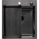 Кухонная мойка ARFEKA Eco AR мойка 450*500, коландер G, дозатор Black Decor Millet