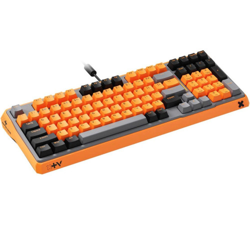 Клавиатура Rapoo ESK750-98 черный/серый/оранжевый