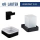 Набор аксессуаров для ванной Lauter 21SH7062 + 21SH7052 + 21SH7092 Matt Black, 3 предмета