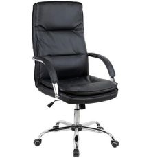 Офисное кресло King Style Sway PU Chrome черный