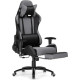 Игровое геймерское кресло Woodville Tesor черный/серый
