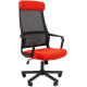 Офисное кресло CHAIRMAN 590 черный/красный