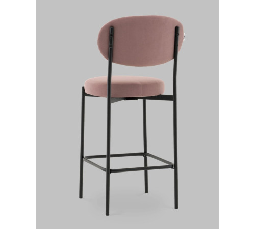 Стул Stool Group Бриф DD AV 477-C65-9005 PP велюр пыльно-розовый