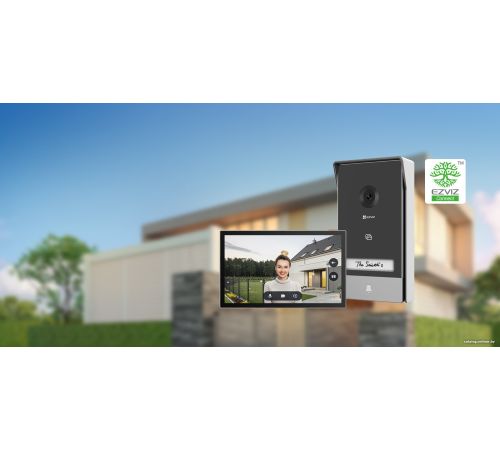 Комплект видеодомофона Ezviz HP7 2K CS-HP7-R100-1W2TFC