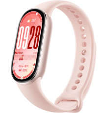 Фитнес-браслет Xiaomi Smart Band 10 розовое золото, с розовым силиконовым ремешком, международная версия