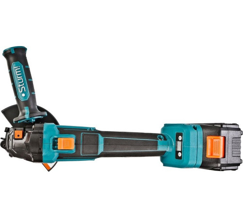 Угловая шлифмашина Sturm CAG18125BLE с 1-им АКБ, кейс