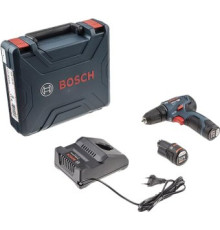 Дрель-шуруповерт Bosch GSR 12V-30 Professional 06019G9000 с 2-мя АКБ, кейс