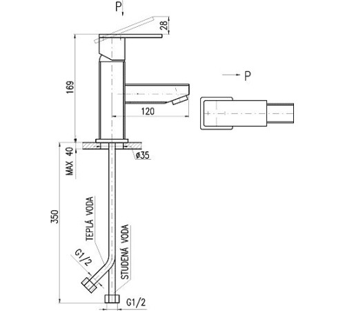 Смеситель Slezak RAV Лоира LR526.5
