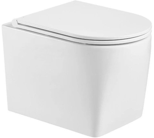 Унитаз подвесной WeltWasser Amberg 506 ST + Nesenbach 004 GL-WT + Amberg RD-WT