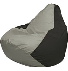 Кресло-мешок Flagman Груша Мега XXXL Г3.1-354 серый/черный