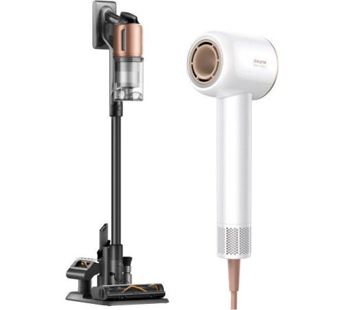 Пылесос Dreame Cordless Vacuum Cleaner Z20 VZV16A + Фен Dreame hairdryer Glory White AHD6A-WH евровилка
