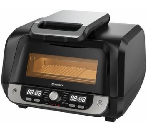 Аэрогриль аэрофритюрница Sakura Premium SA-7683BK