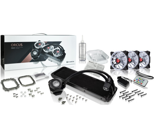 Система жидкостного охлаждения для процессора Raijintek Orcus 360 RBW
