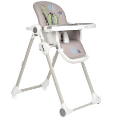 Высокий стульчик Pituso Mimi дино, бежевый