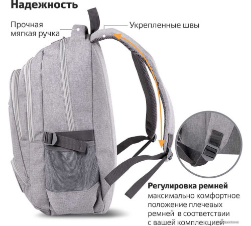 Городской рюкзак BRAUBERG High School 270762