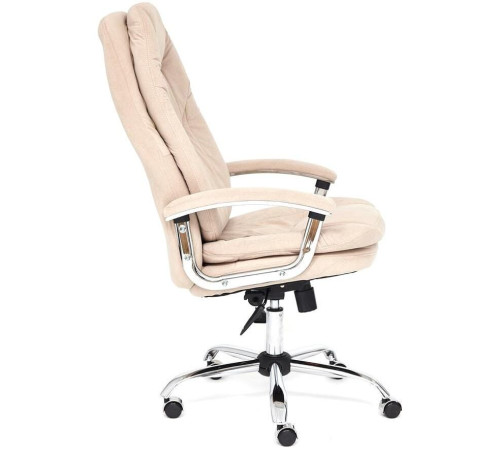 Кресло TetChair Softy LUX флок, бежевый