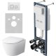 Унитаз подвесной AM.PM ErgoFit Sense FlashClean IS110101.741701 с сиденьем
