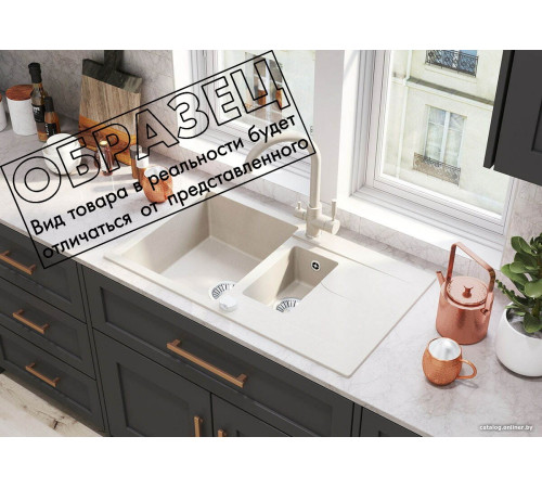 Кухонная мойка Polygran Brig 870 песочный