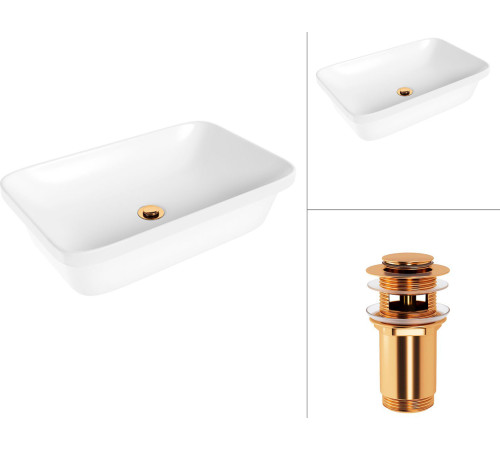 Умывальник Lauter 21370 + клапан 21190G